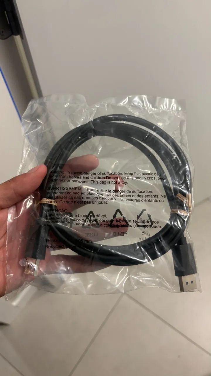 Cabo DisplayPort novo - Foto 2