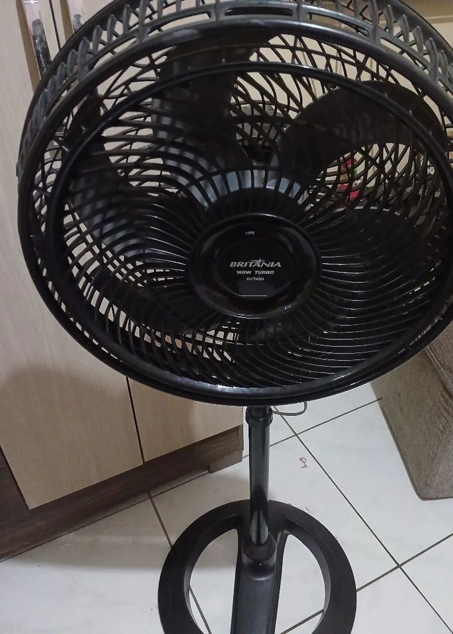 Ventilador 40 cm com defeito.