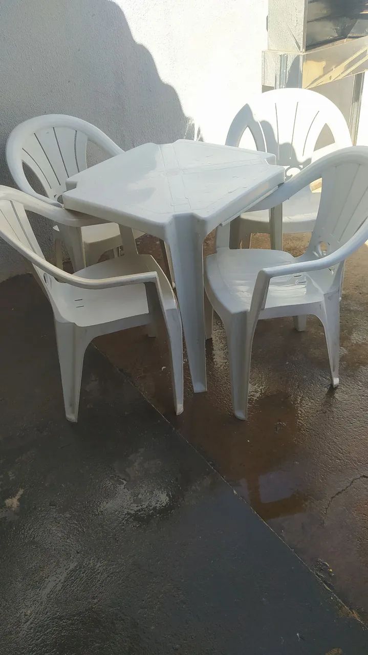 Vendo jogo de cadeira  - Foto 4