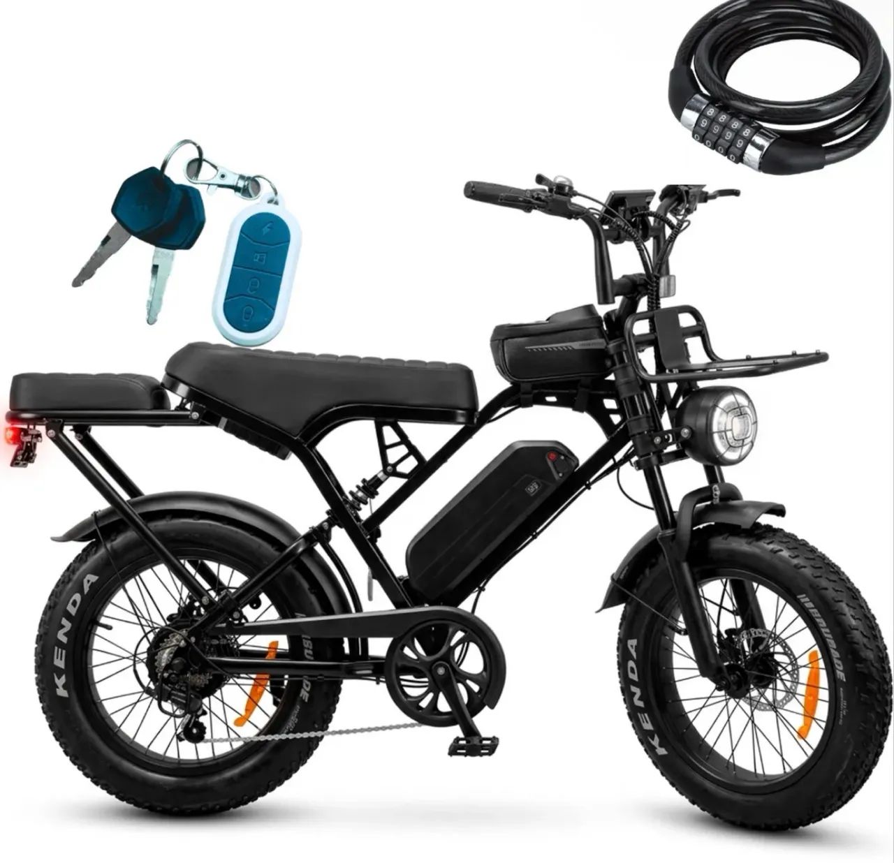 Bicicleta elétrica V8 MAX PROMOÇÃO 