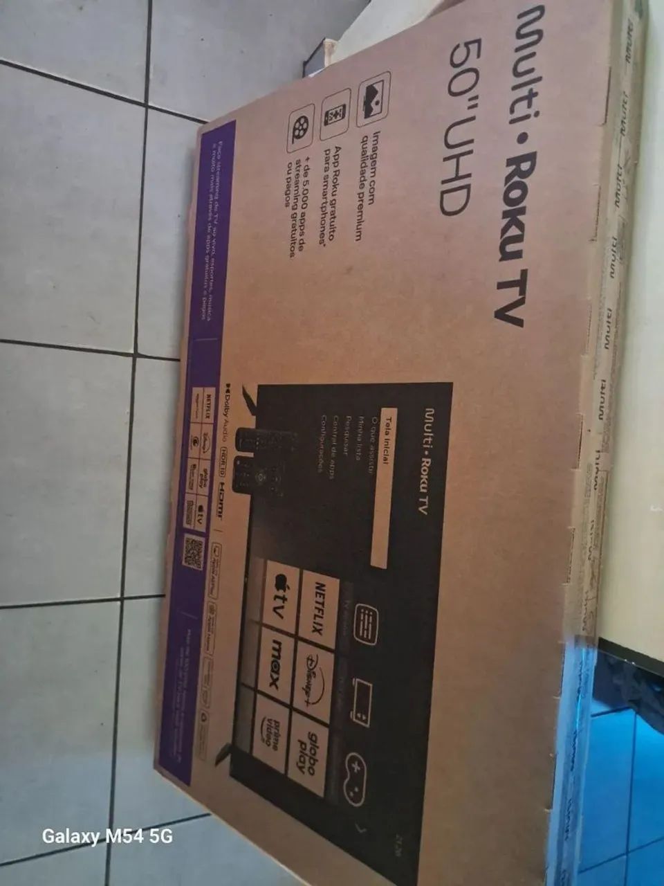 Tv 50 polegadas Muli nova com nota fiscal - Foto 3