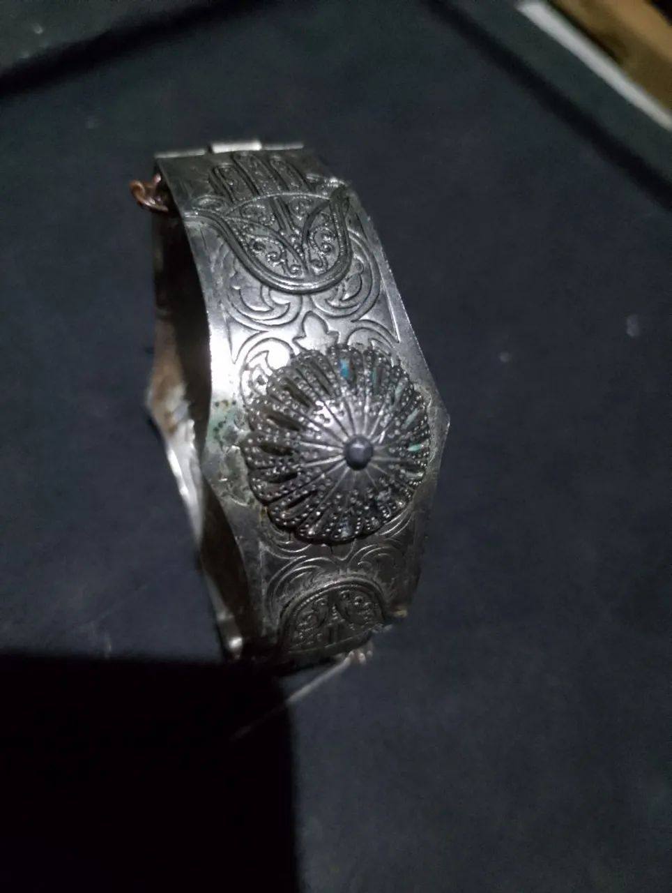 Bracelete antigo oriental , peça de arte 