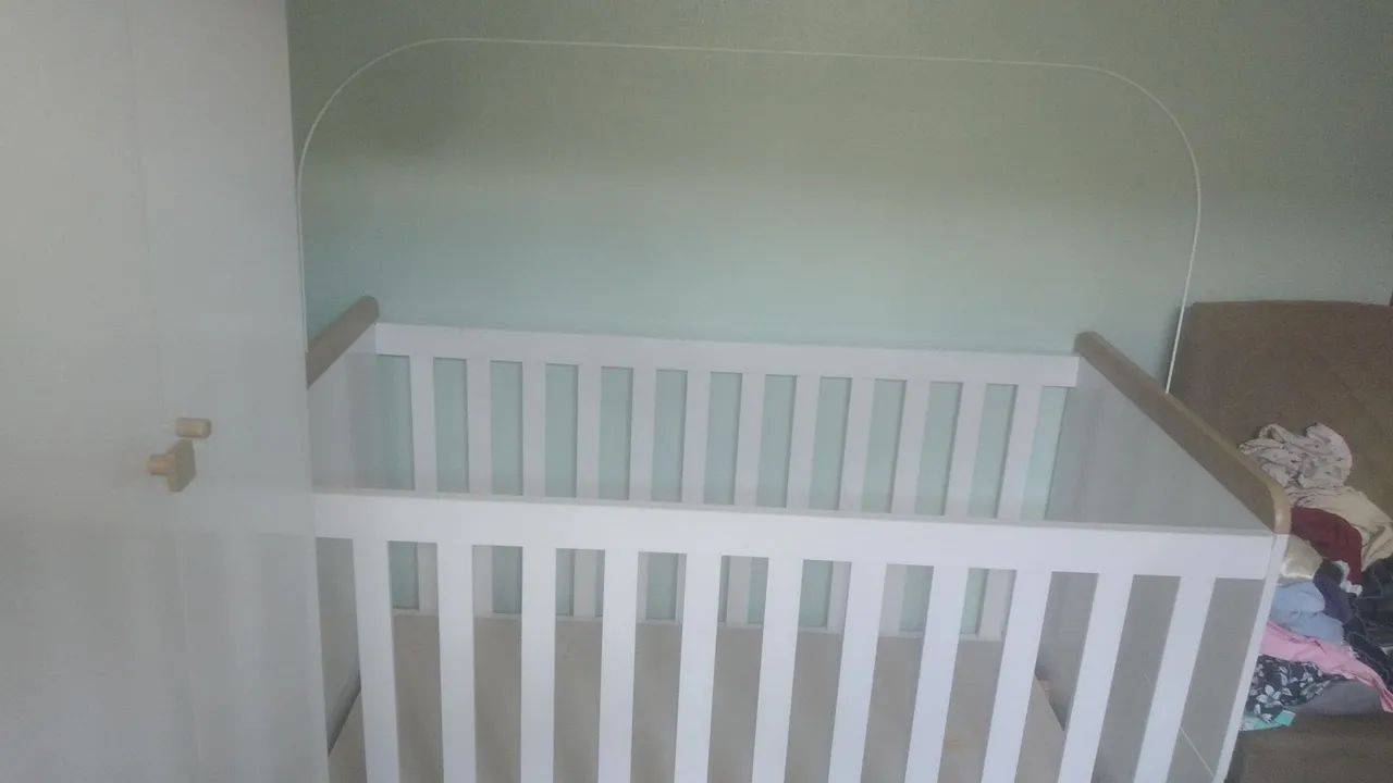 Berço vira cama com colchao - Foto 3