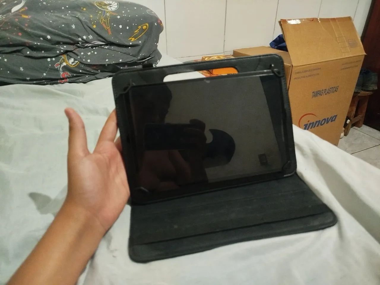 Tablet 10/polegadas 128gb com capinha - Foto 2
