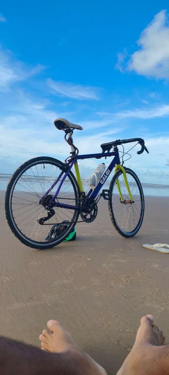 Speed Caloi Aro Aero STI Integrado 2x7 | Bike Leve e Rápida - Foto 4