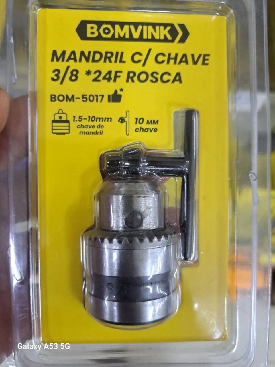 Mandril com chave  entregar grátis - Foto 3