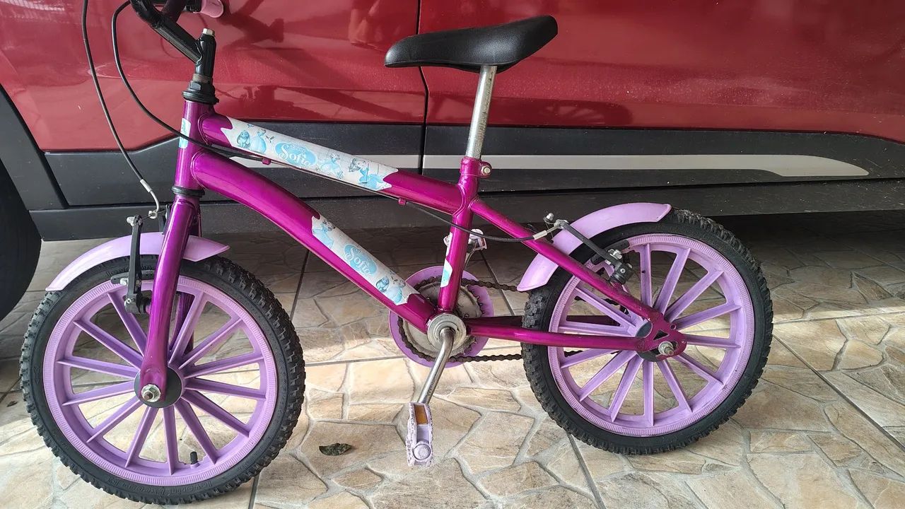 Bicicleta infantil aro 14 - Foto 5