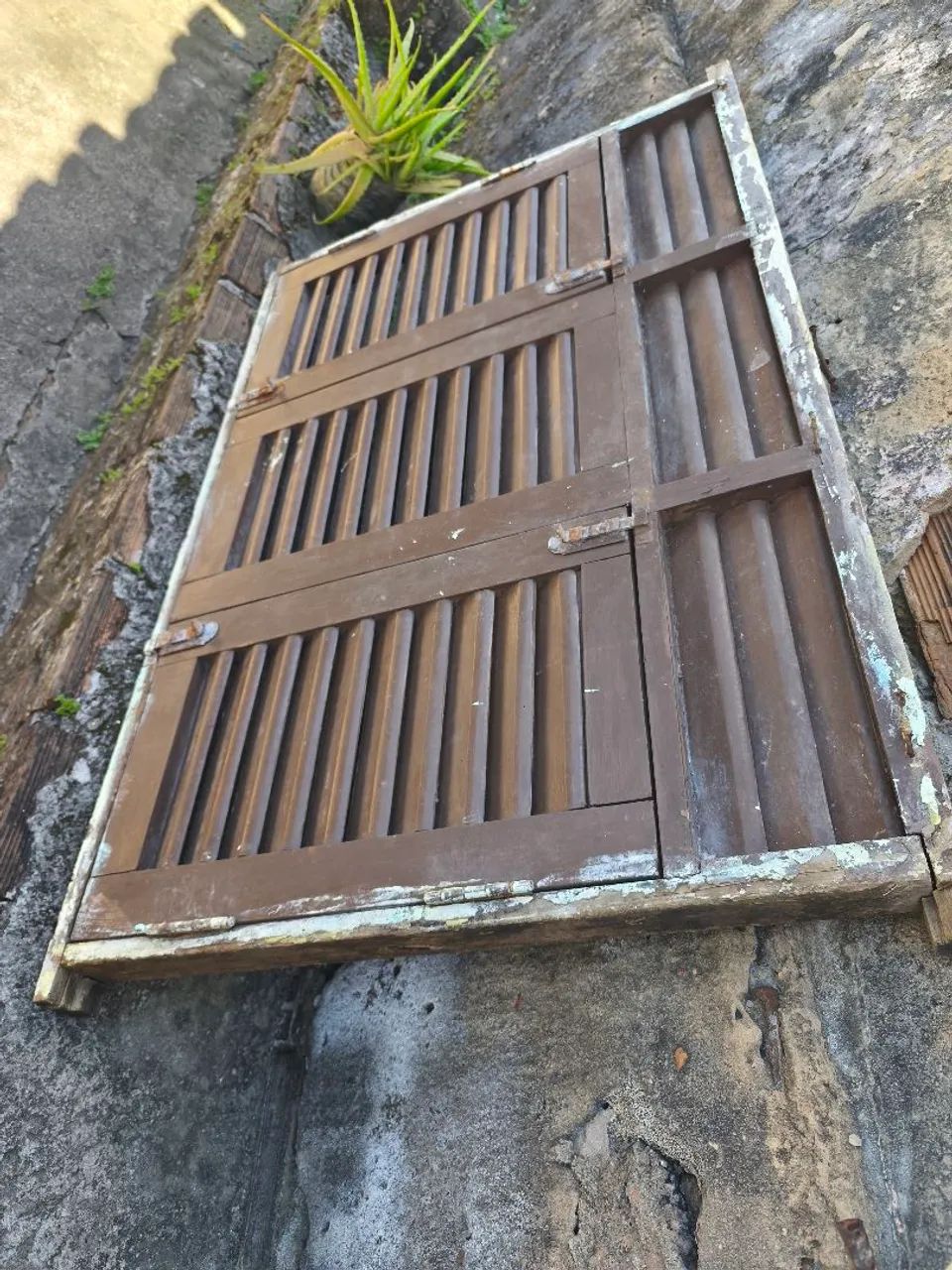 Janela de madeira 
