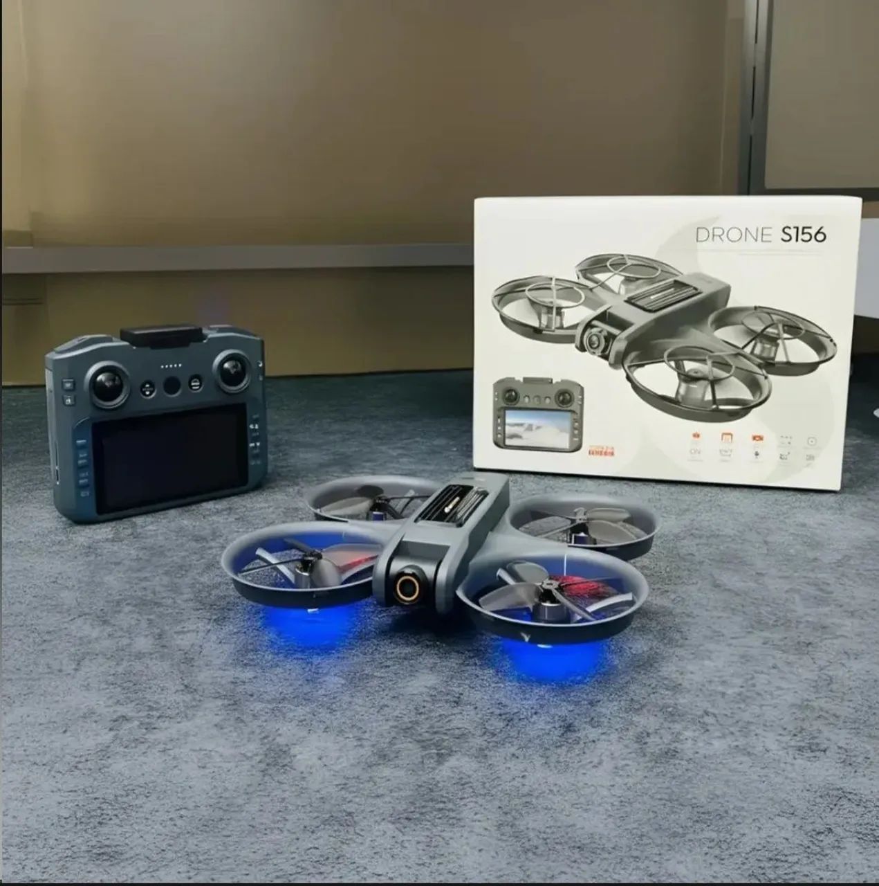 DRONE S156 NOVO NA CAIXA  - Foto 3