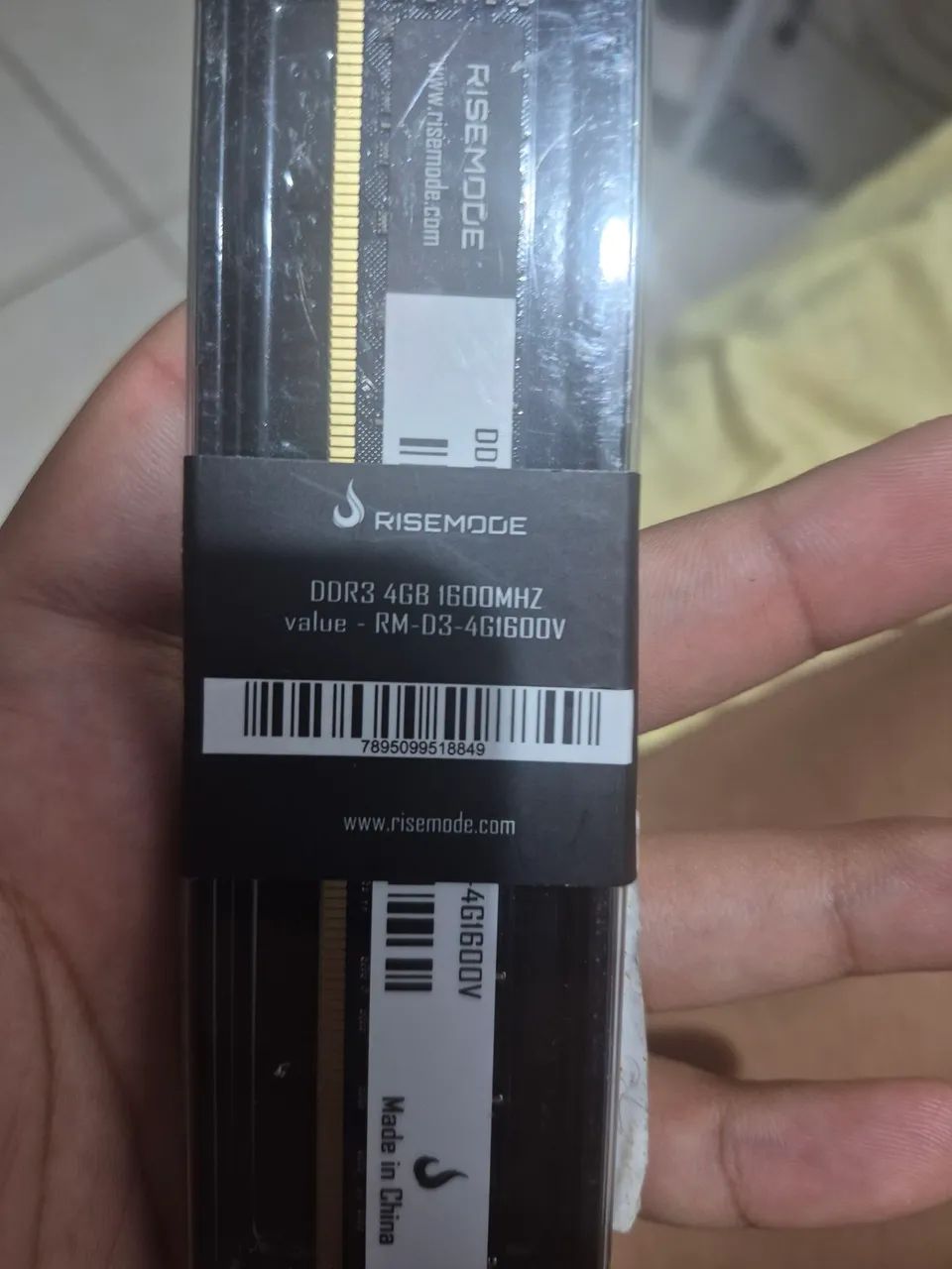 Memória RAM Rise Mode 4GB DDR3 1600MHz - Foto 3