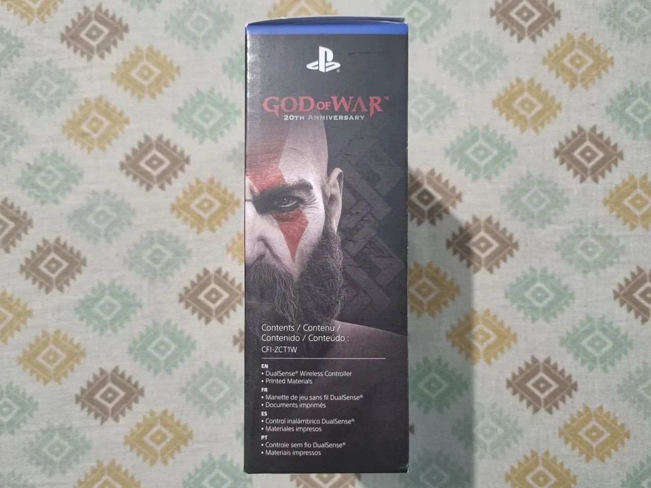 Controle Dualsense Edição Limitada 20° Aniversário de God Of War para PS5 Lacrado - Foto 4