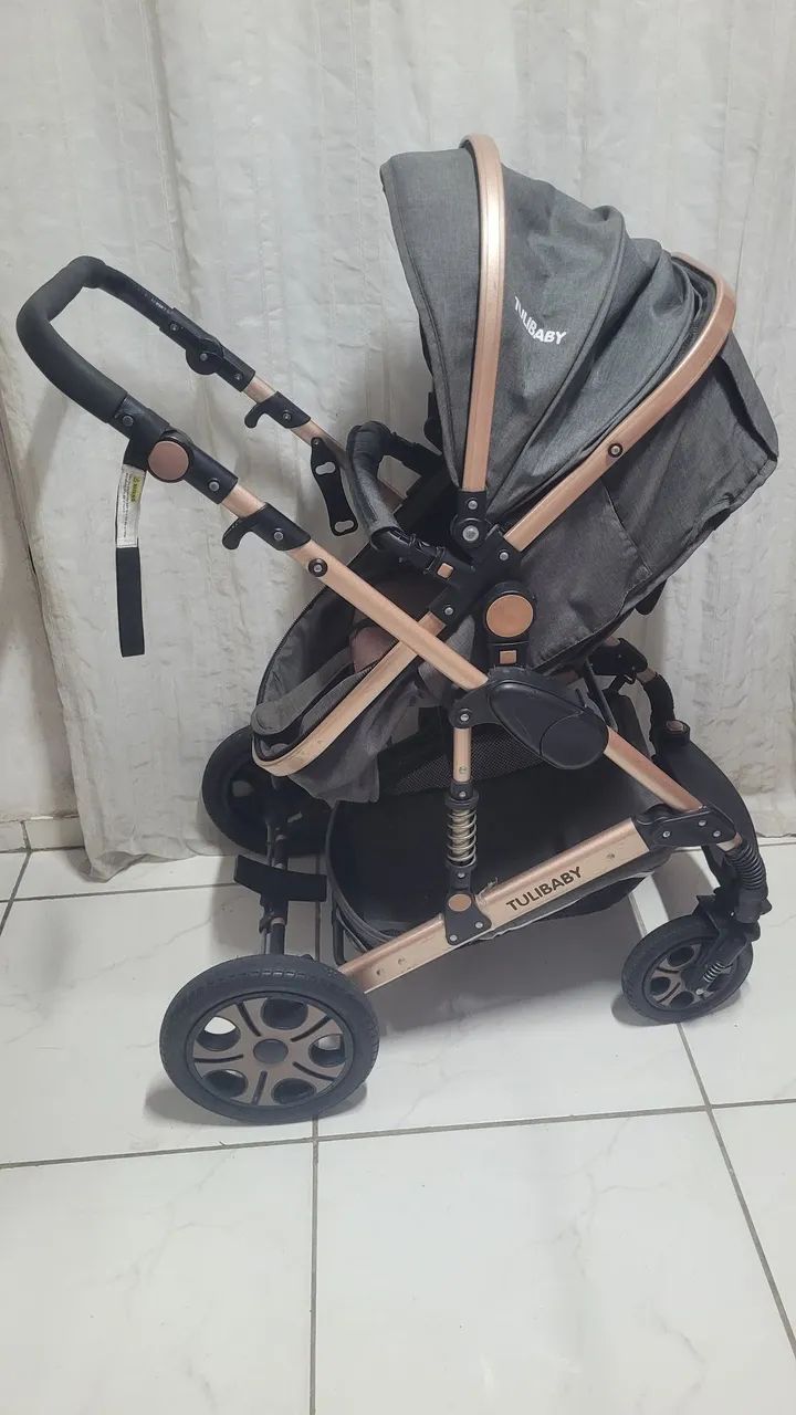 Carrinho de bebê 3 em 1 - Foto 4