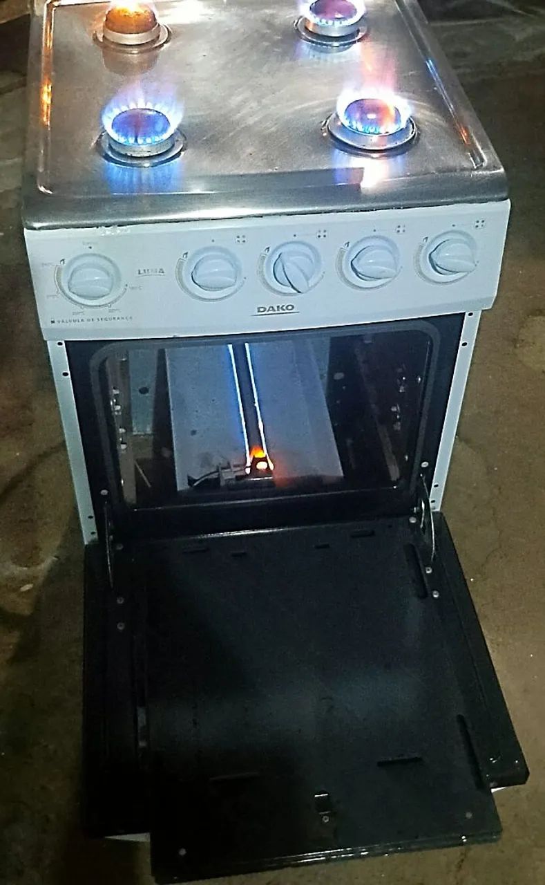 Fogão Dako 4Bcs simples - ENTREGO  - Foto 2