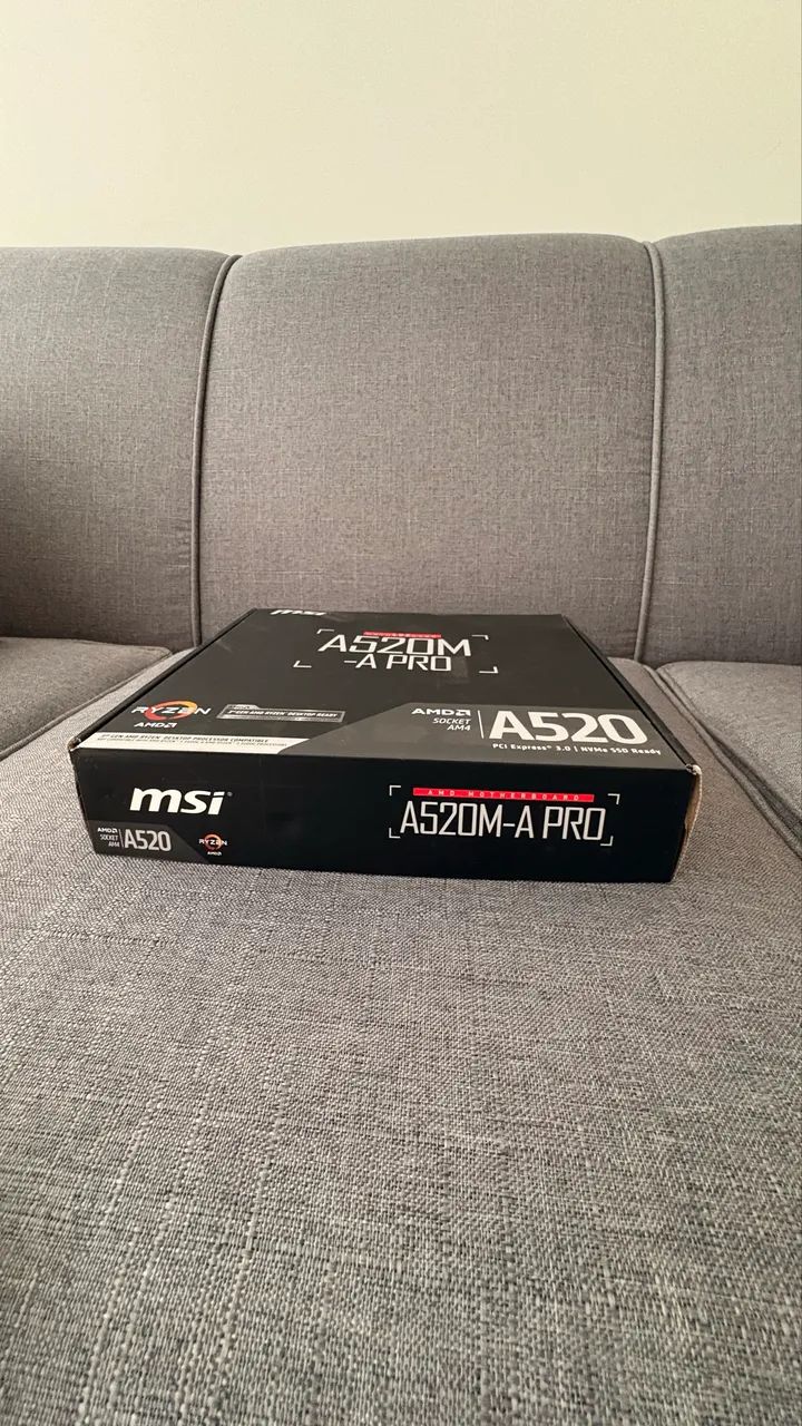 Placa mãe A520M-A PRO  - Foto 4