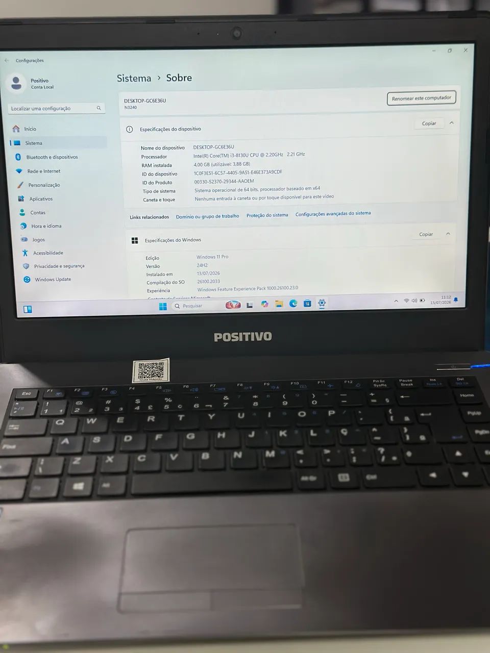 Notebook Positivo Master N3240 - Foto 4