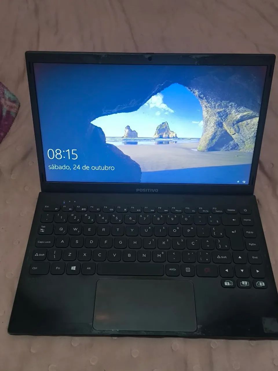 Notebook positivo n1250 com 256 de SSD e 4gb de memória ram ddr4