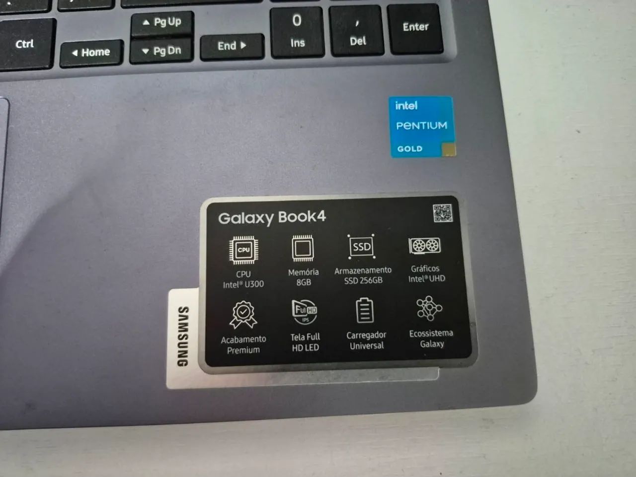 Notebook Samsung Galaxy Book4 Intel Core U300 . Na caixa.8GB  IMPECÁVEL.  - Foto 4