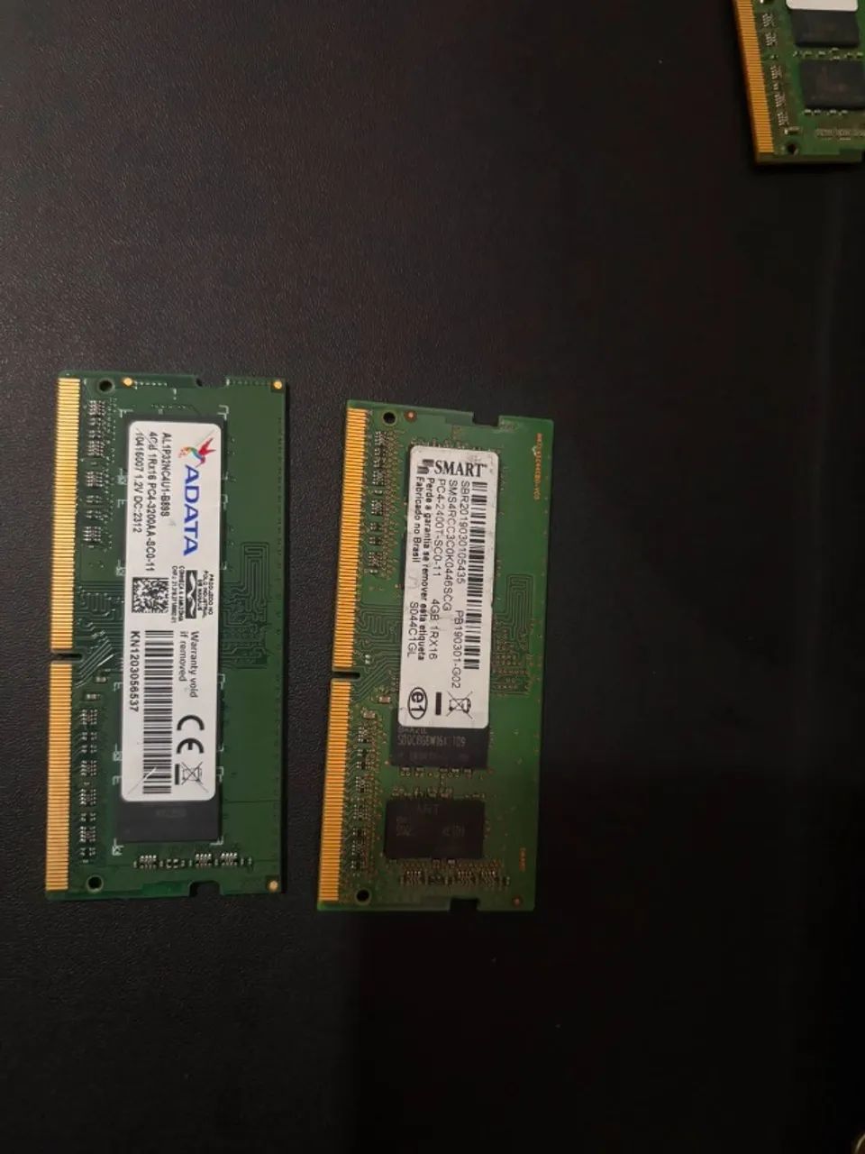 Memória RAM notebook DDR4 4GB