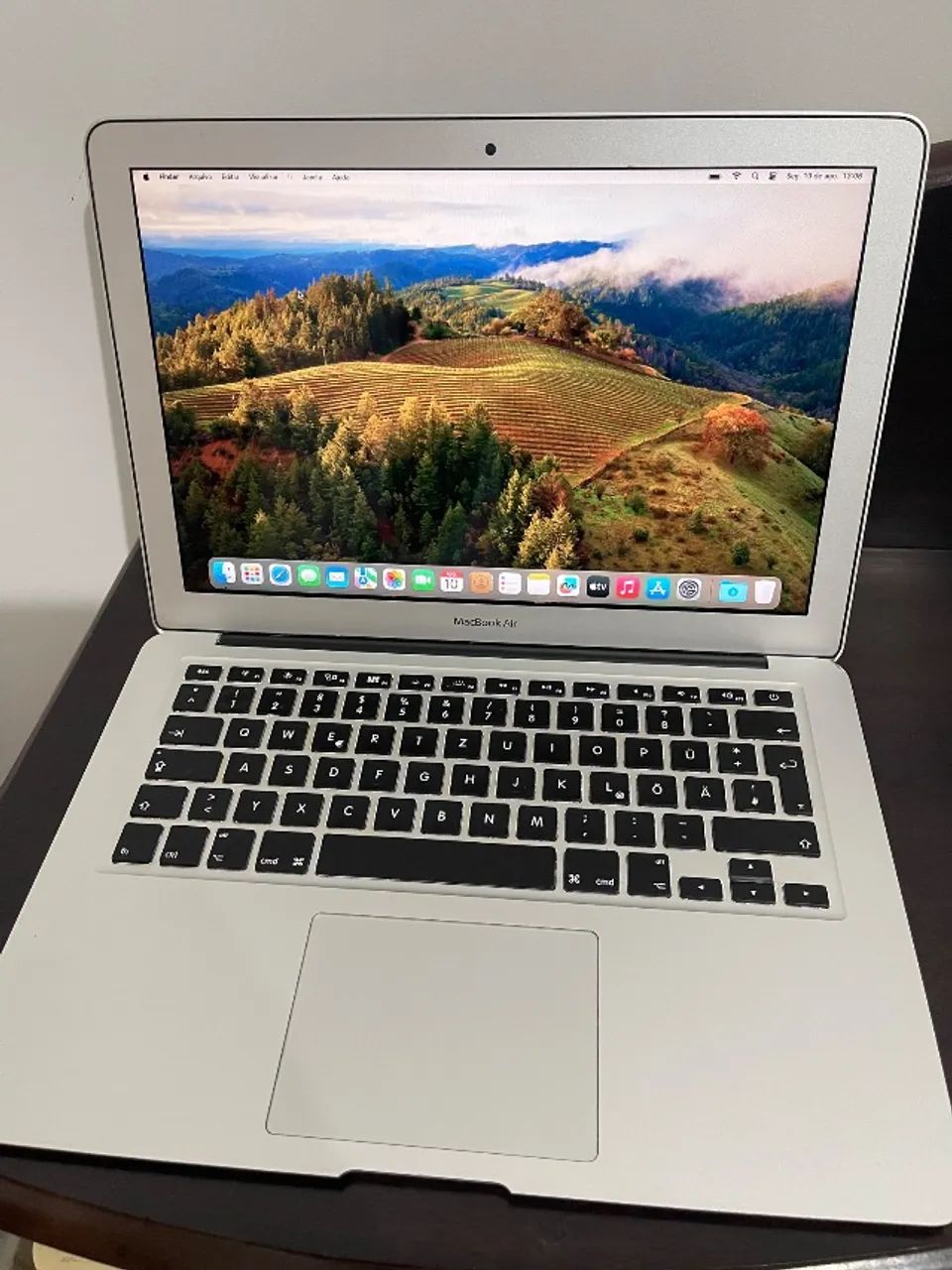 Macbook Air (dual boot com MacOs e windows) atualizado