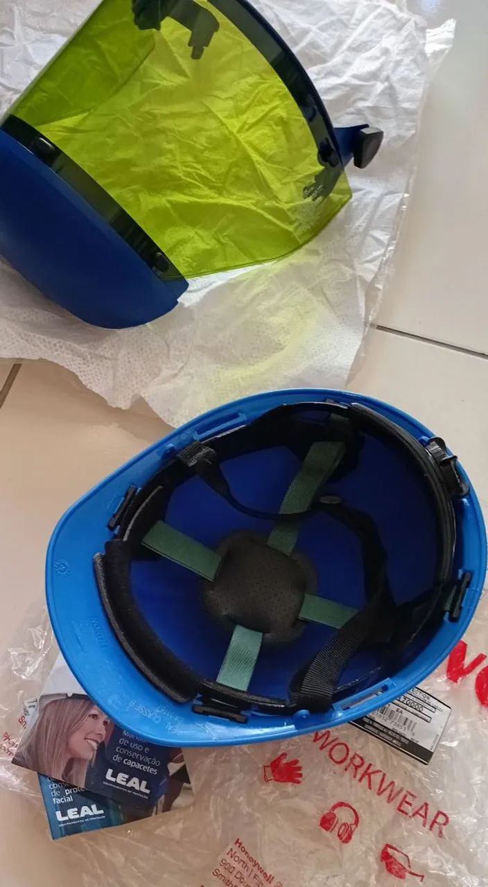 CAPACETE C/ PROTETOR FAC. (EPI) - Foto 2
