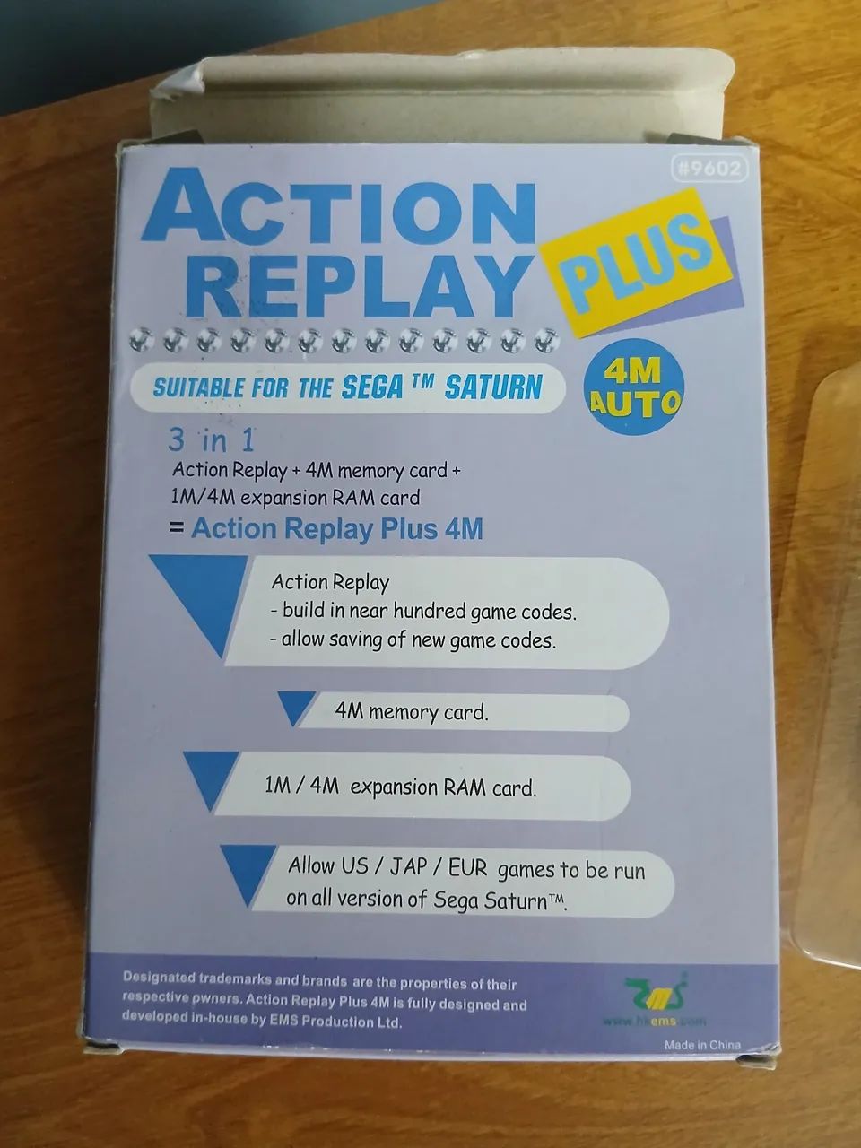 ACTION REPLAY SEGA SATURNO - Foto 4