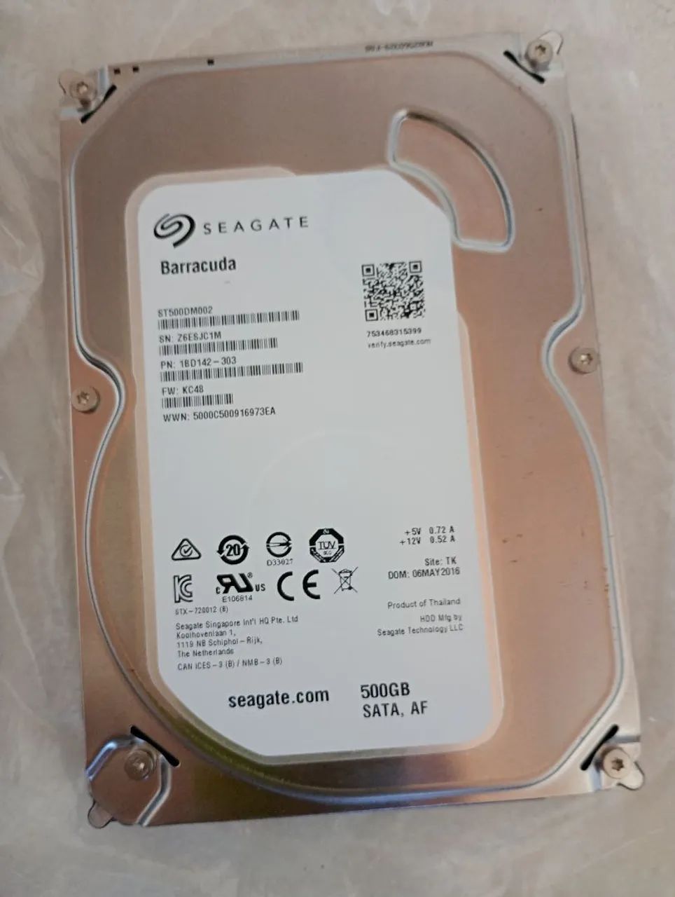 Hds com garantia 500 GB. - Foto 2
