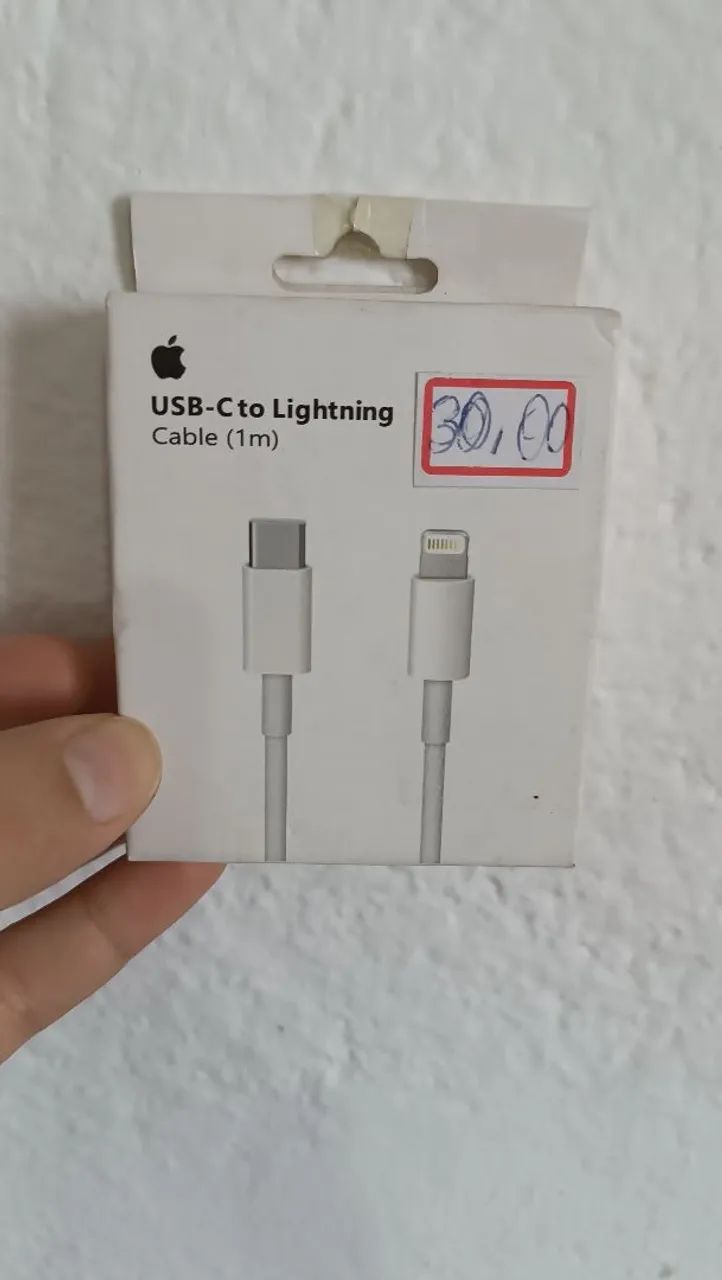 Cabo iPhone tipo C novo 