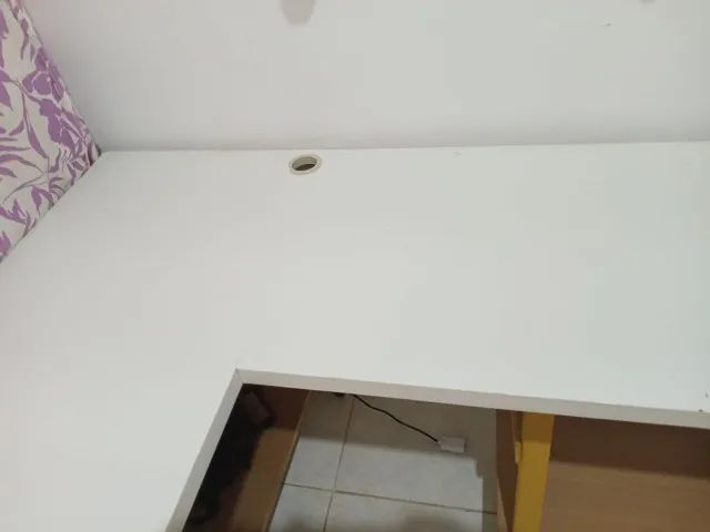 Bancada em "L" com Cavaletes - Bom Estado - Foto 5