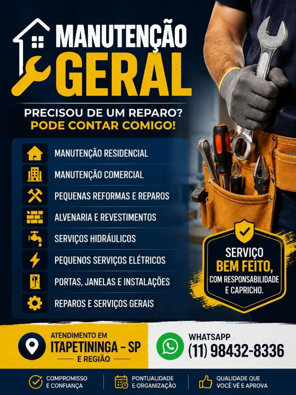 Manutenção e serviços gerais 