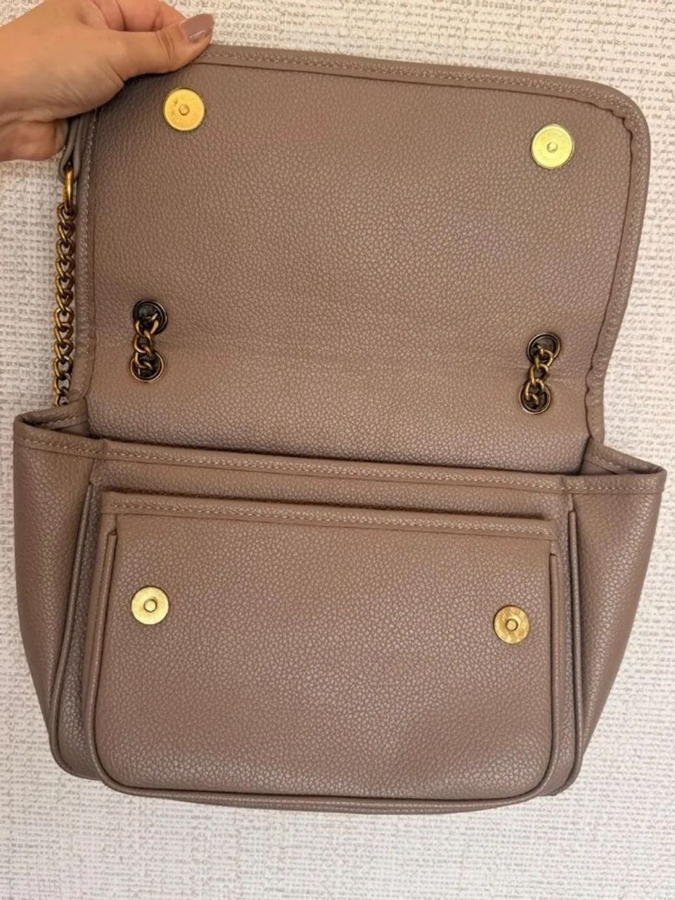 bolsa santa lolla transversal nude - Foto 4
