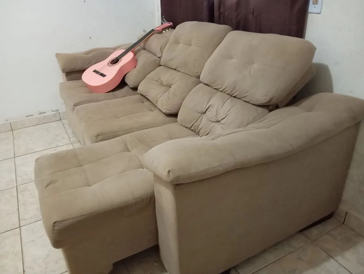 Sofá reclinável 