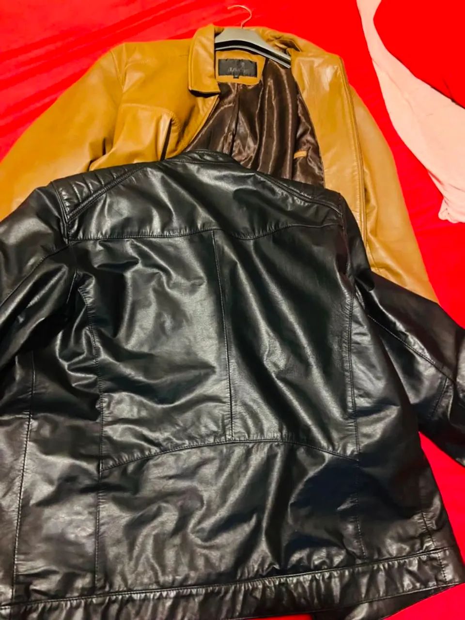 Vendo jaqueta de couro - Foto 2