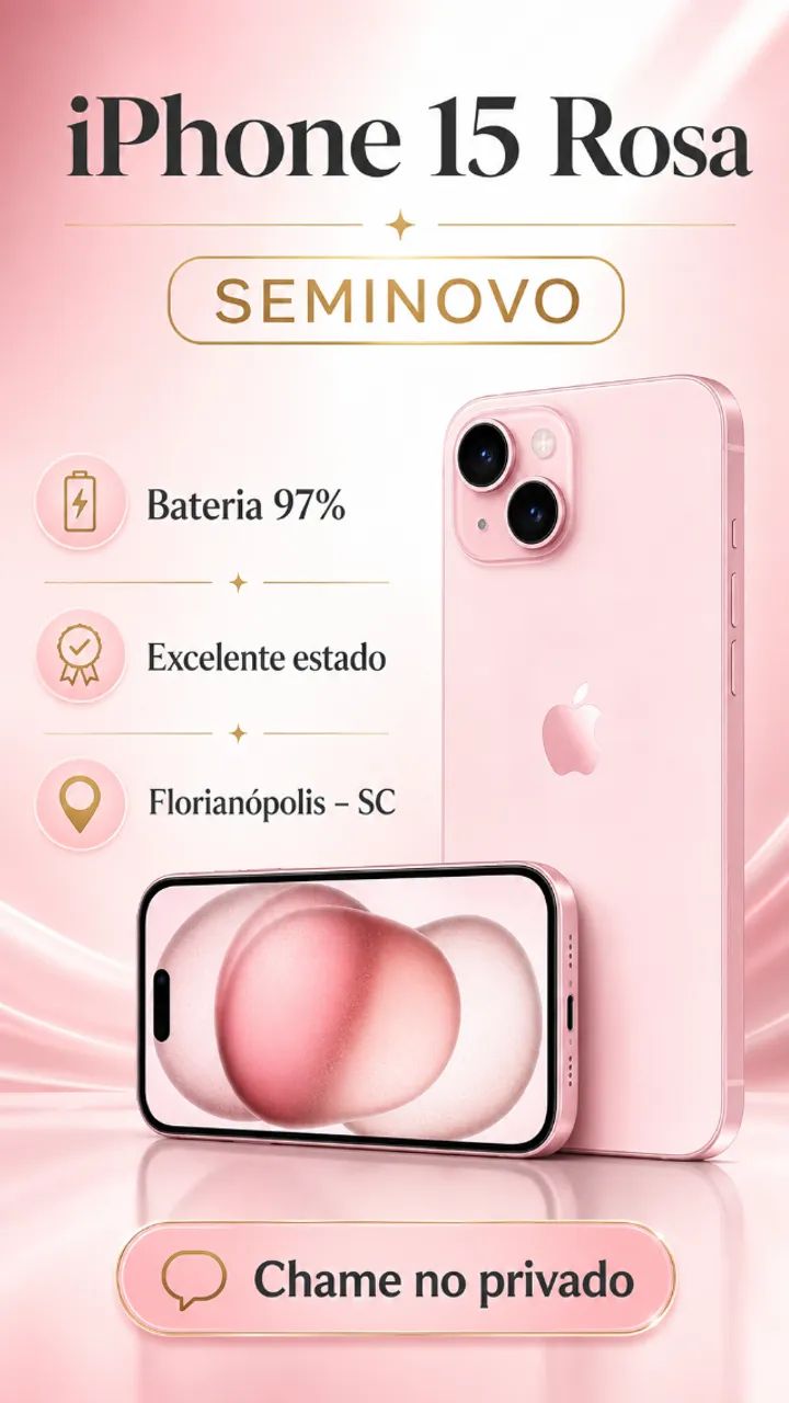 iPhone 15 Semi Novo