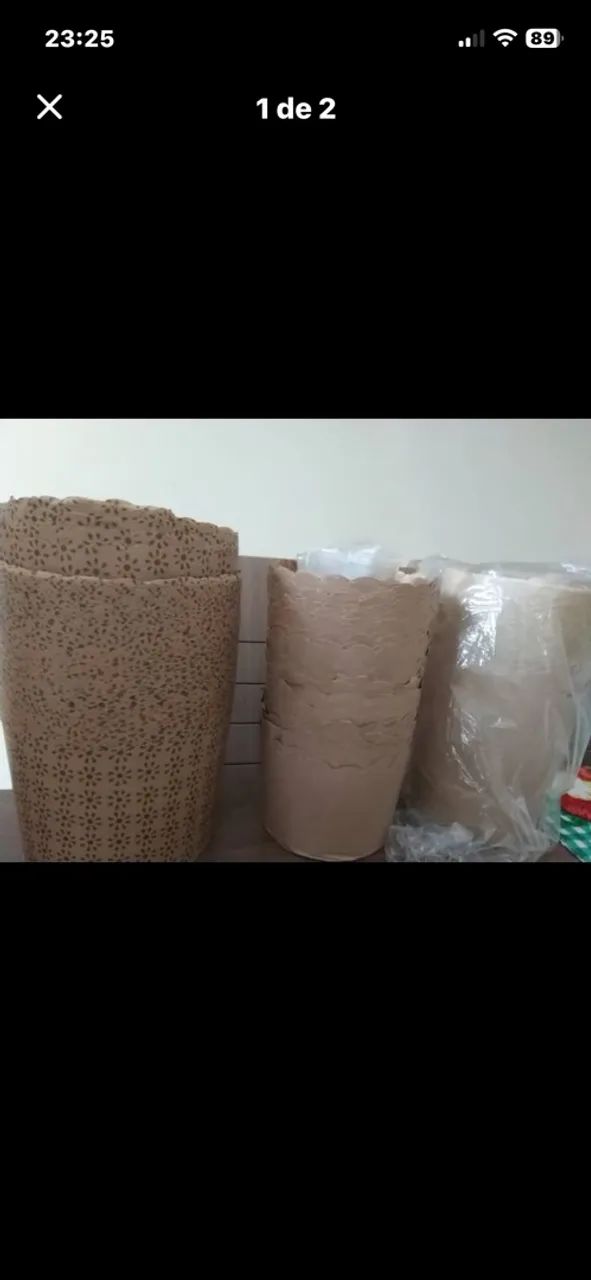Formas de panetone 