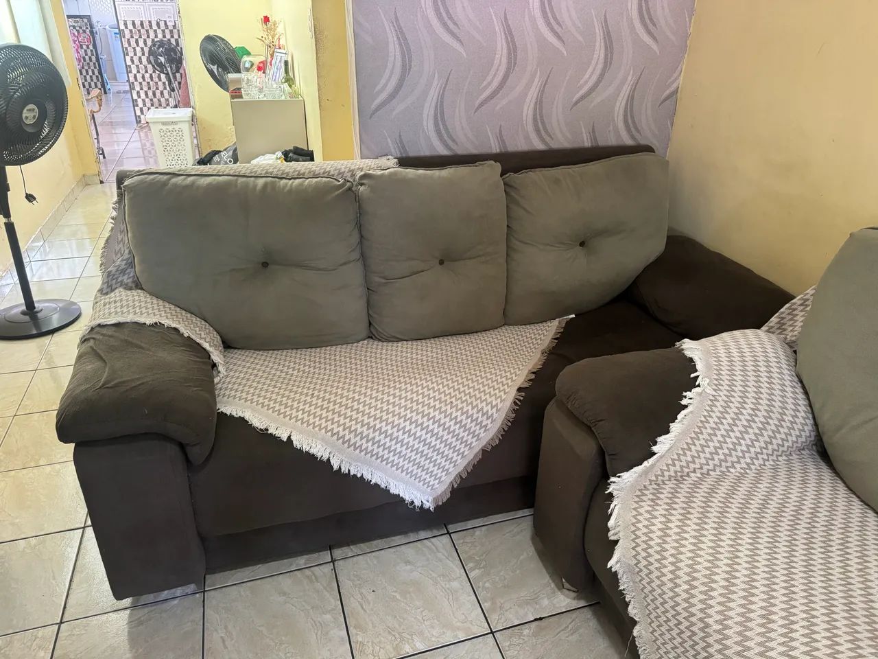 Conjunto de Sofá - Usado  - Foto 5