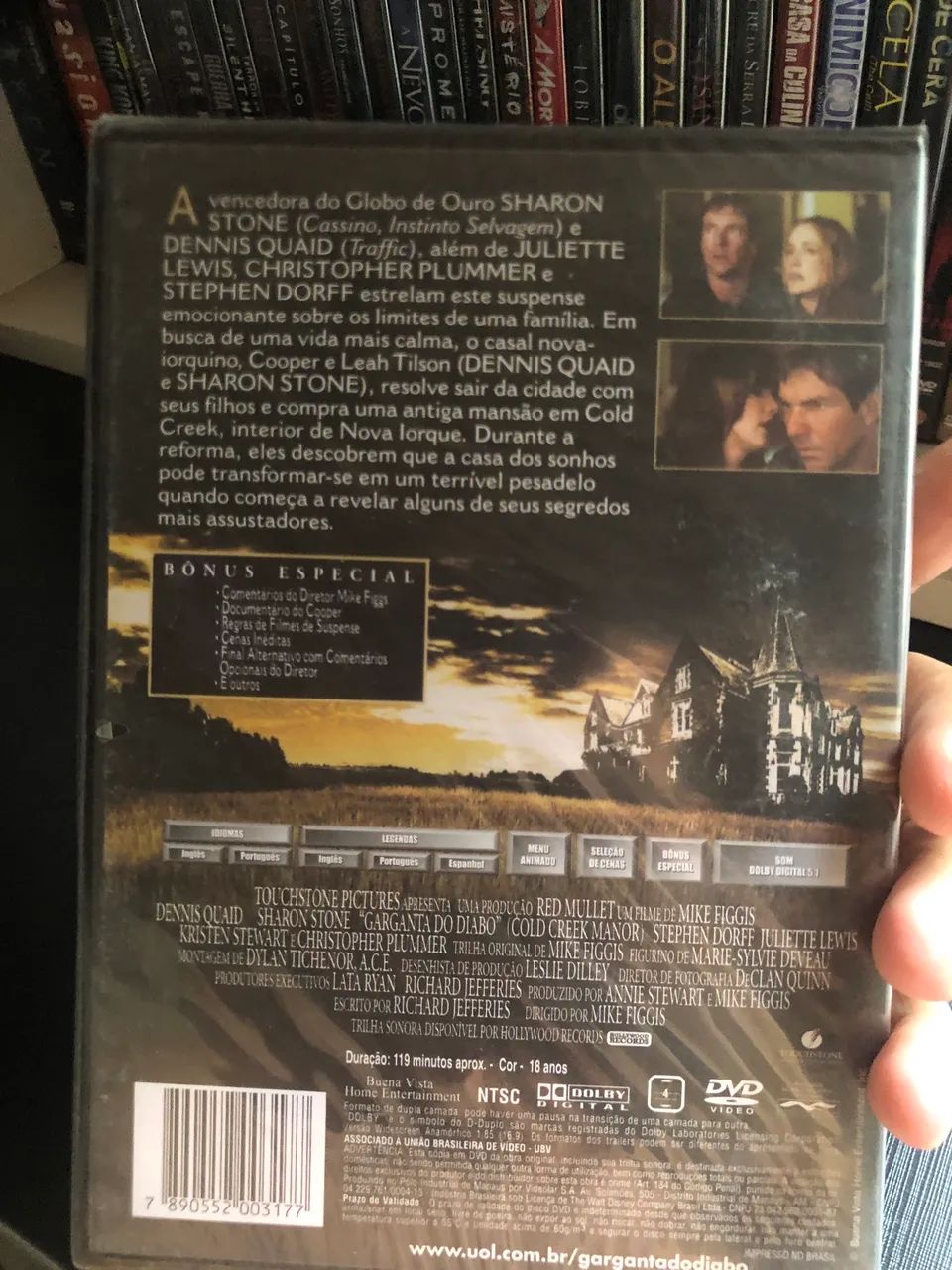 DVD Garganta do diabo lacrado  - Foto 2
