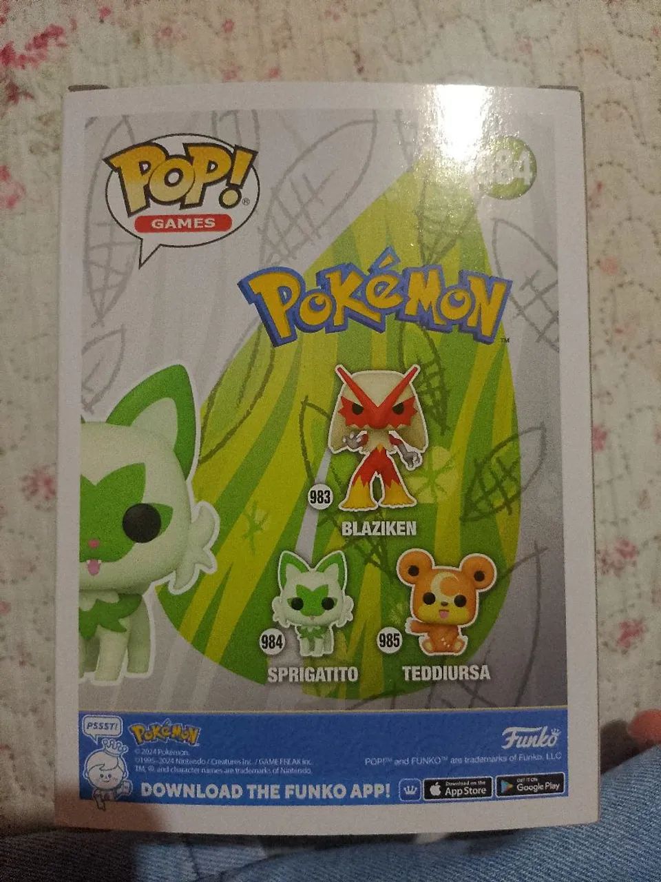 Funko Pop Sprigatito, n°984, original - Foto 3