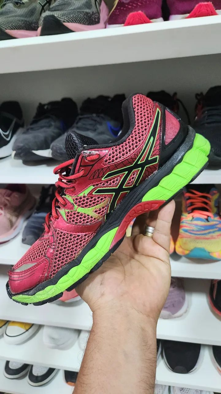 Tênis ASICS Gel Nimbus 16 Original - Tamanho 41 - Muito Confortável - Caminhada  - Foto 2