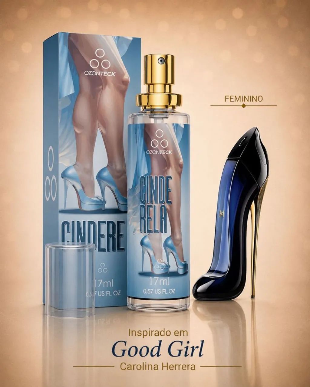 ? PERFUME CINDERELA Feminino 