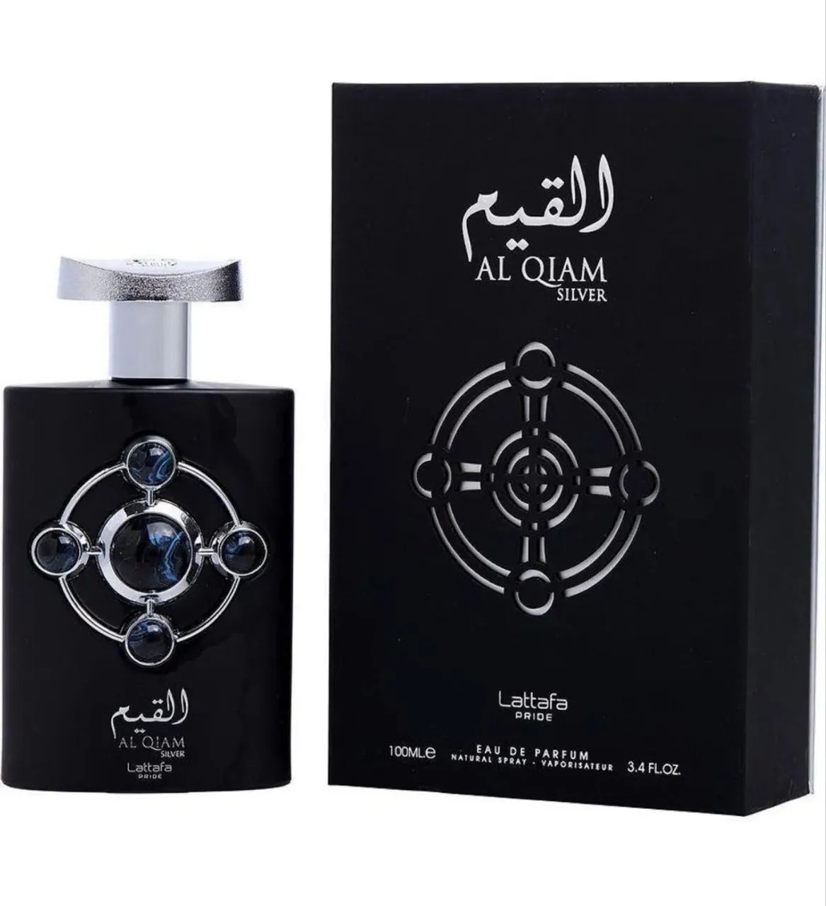 Perfume Masculino Lattafa Pride Al Qiam Silver Eau de Parfum 100ml