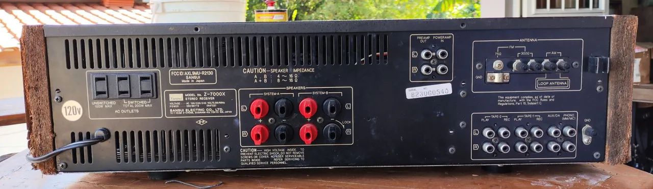 Receiver Sansui Z7000X (DEFEITO) - Foto 2