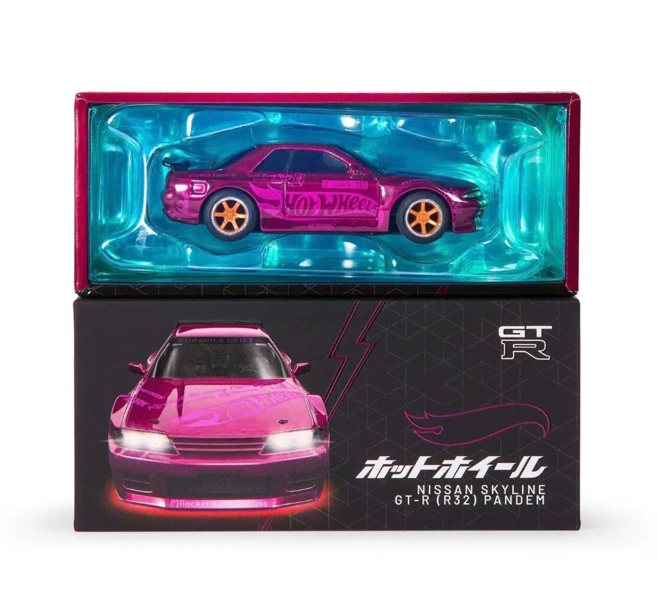 Hot Wheels RC 1:64 Nissan Skyline R32 Pandem - Foto 2