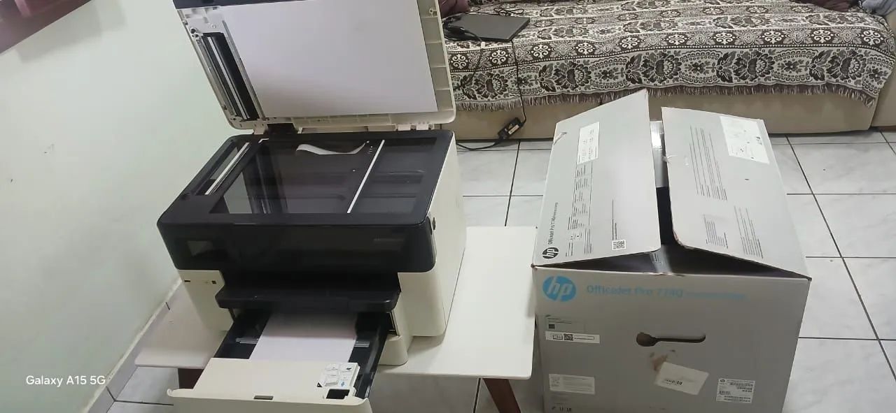 Impressora HP Officejet Pro 7740 com Bulk - Foto 4