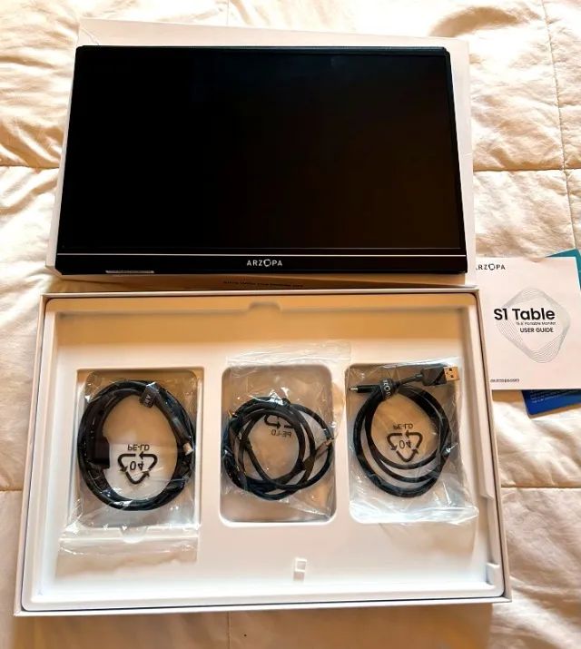 Monitor Portatil Arzopa S1 Table 15.6 Full HD - Completo com Caixa - Foto 4