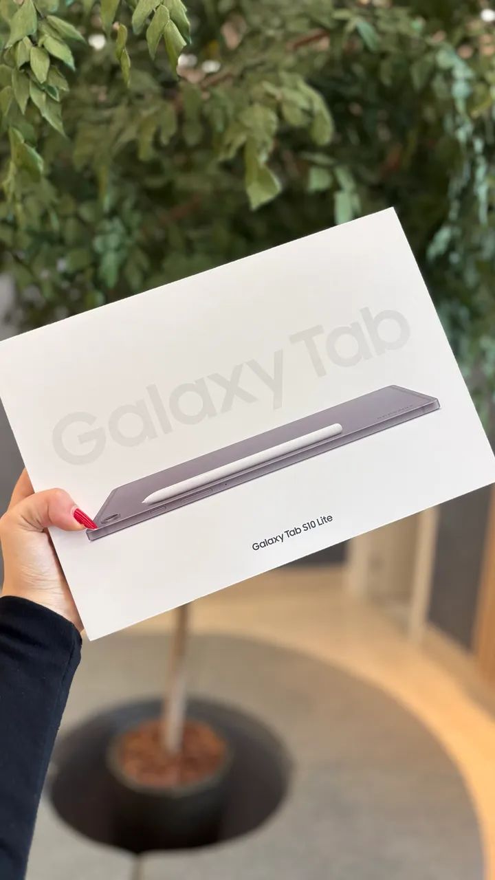 Samsung Tab S10 Lite 256Gb Cinza (C/ Capa e Caneta) - Novo