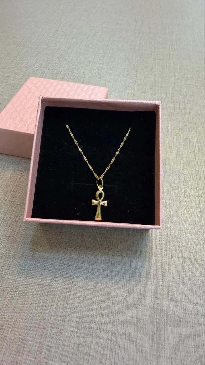 Corrente com pingente em ouro 18k - Foto 2
