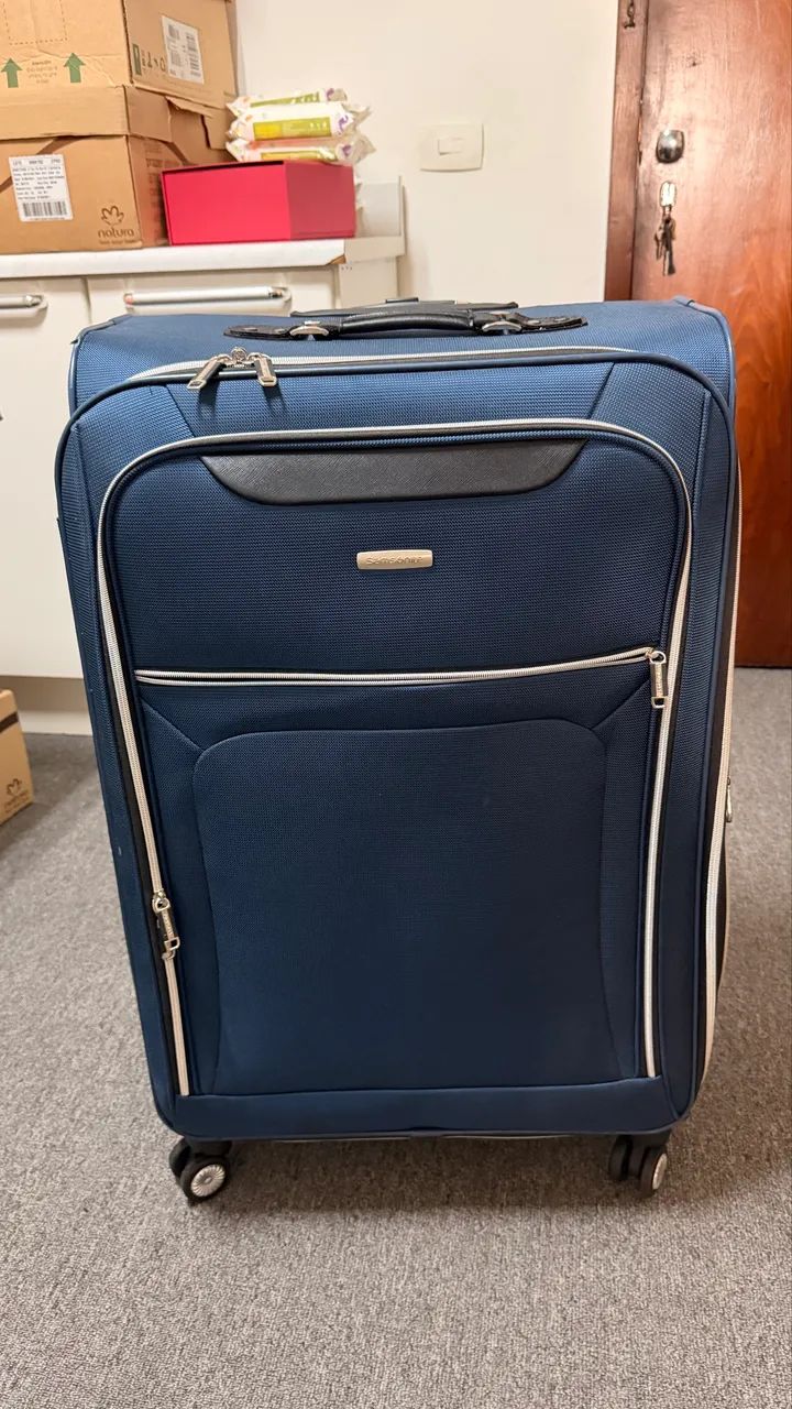 Mala Samsonite Premium - Usada apenas 1 vez - Metade do preço da loja! - Foto 4