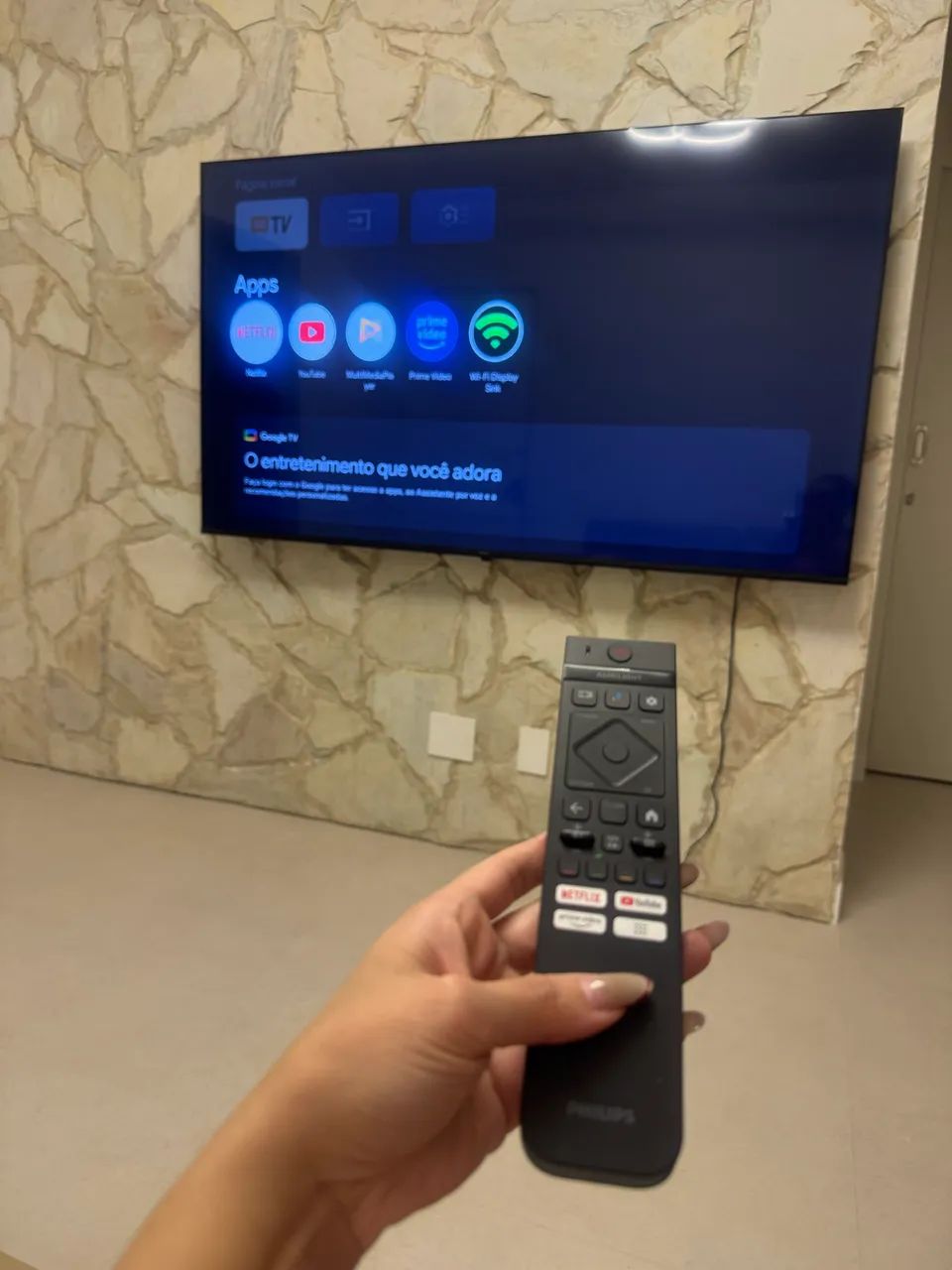 Smart TV 4K 75P - Philips NOVA - Foto 3