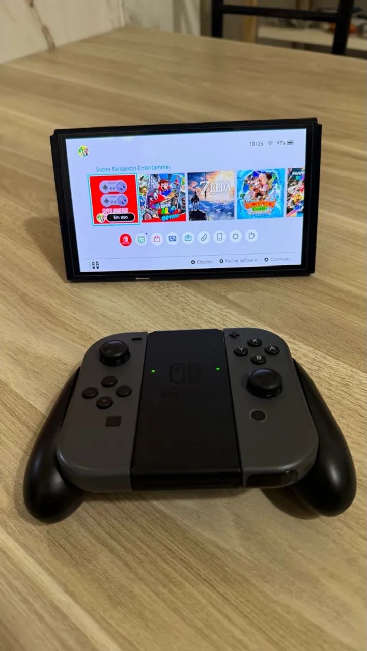 Nintendo switch Oled - Desbloqueado - Foto 5