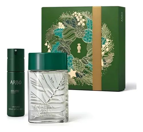 Kit Presente Perfume Arbo Loção Boticário 